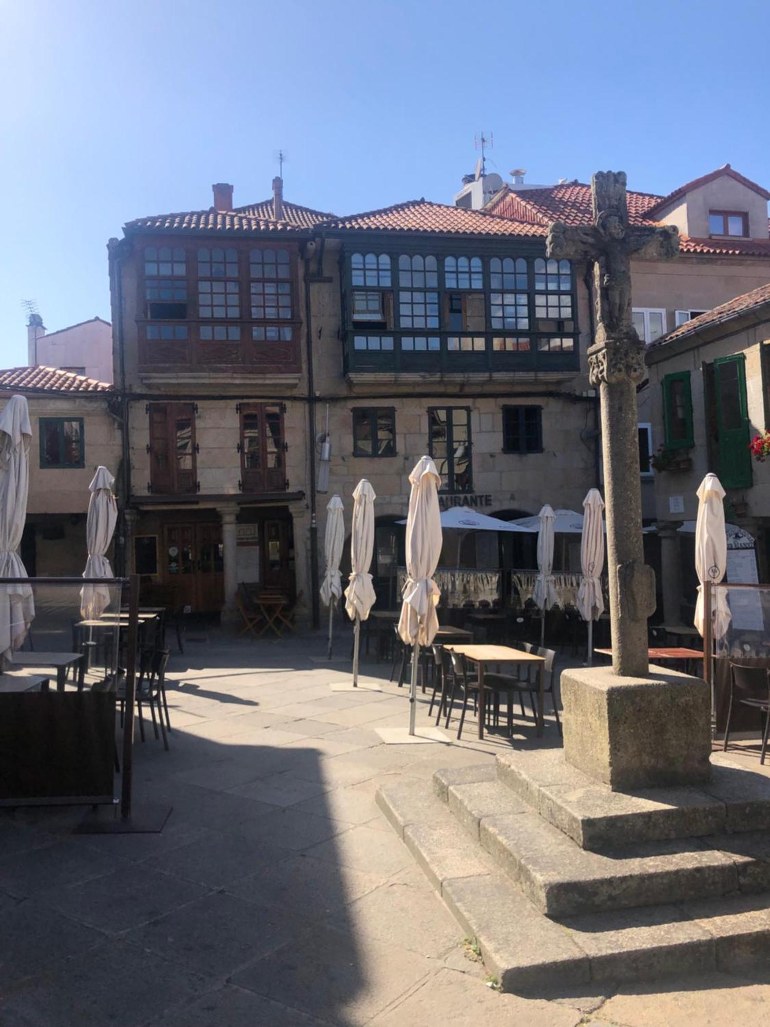 Casa Emblematica Rosarillo Plaza De La Lena Apartman Pontevedra Kültér fotó